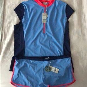 Boden two piece swim suit. Size 16-18. New with tags.